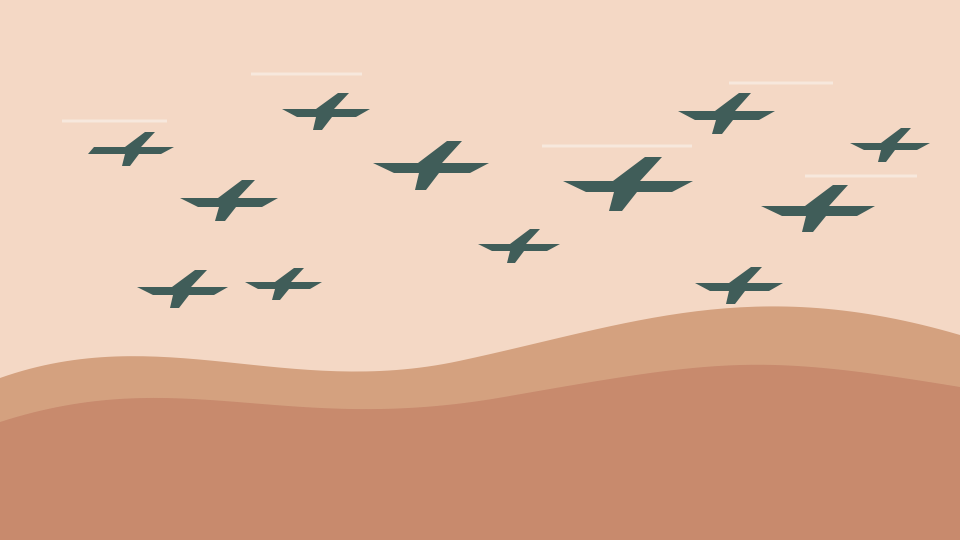 Illustration of UAVs flying in formation